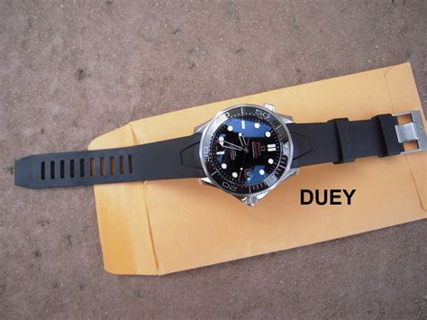 omega seamaster 20mm black rubber strap|omega seamaster 20mm watch strap.